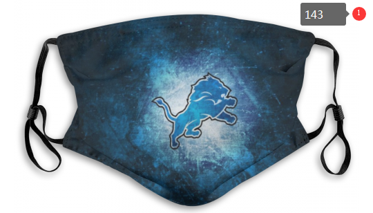 NFL Detroit Lions #2 Dust mask with filter